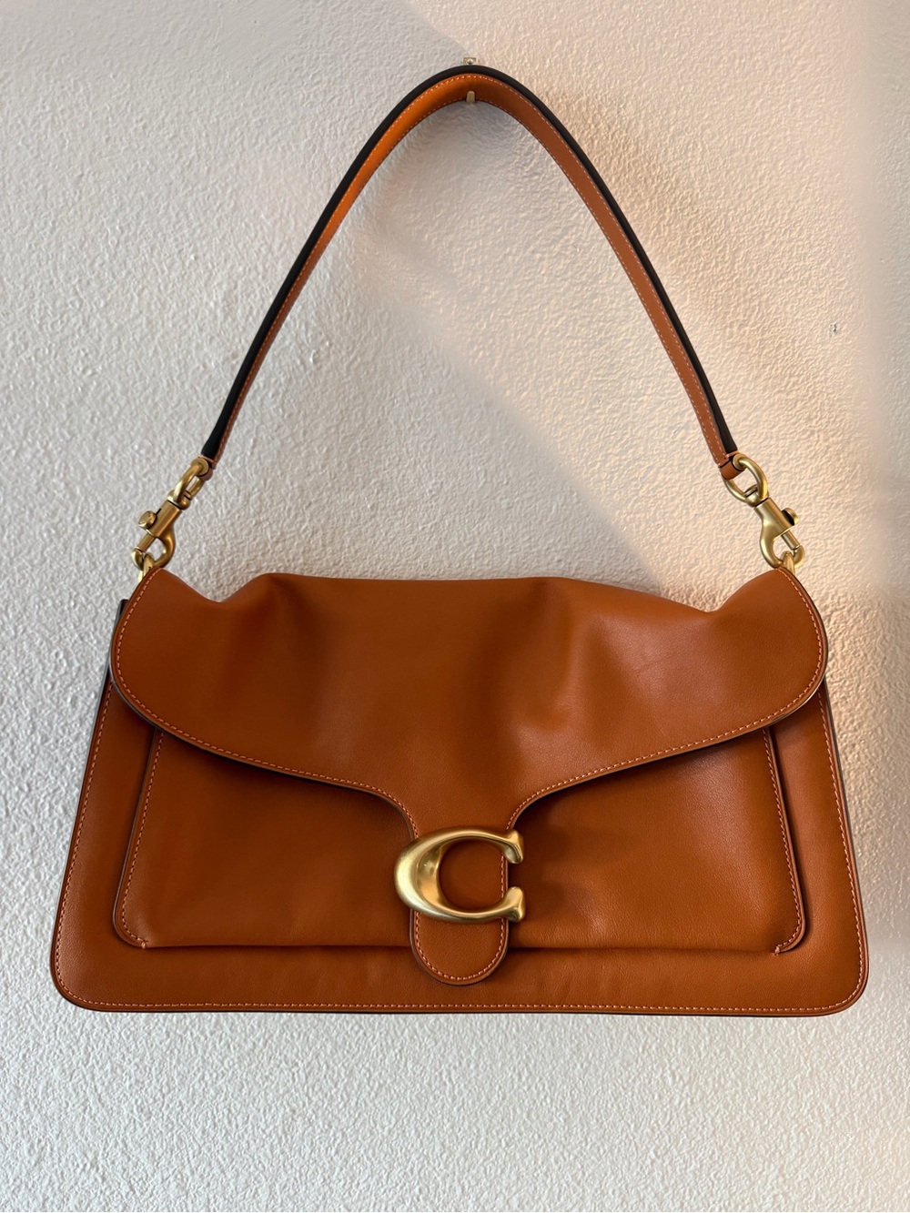 Coach Tabby 36 in Amber Brown - Shoulder Bag with Signature 'C' Hardware NWOT